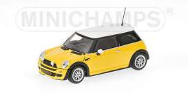 Mini  - 2002 yellow - 1:43 - Minichamps - 431138274 - mc431138274 | Toms Modelautos