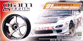 Wheels &amp; tires  - 1:24 - Aoshima - 136907 - abk136907 | Toms Modelautos