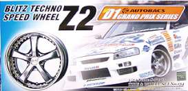 Wheels &amp; tires  - 1:24 - Aoshima - 136921 - abk136921 | Toms Modelautos