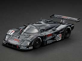 Mercedes Benz  - 1988 black/white - 1:43 - HPi - hpi8065 | Toms Modelautos