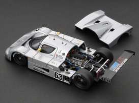 Mercedes Benz  - 1989 silver - 1:43 - HPi - hpi991 | Toms Modelautos