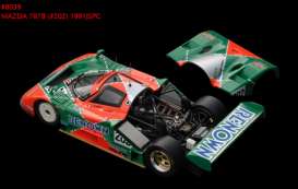 Mazda  - 1991 orange/green - 1:43 - HPi - hpi8039 | Toms Modelautos