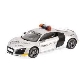 Audi  - R8 4.2FSi (V8) DTM 2008 silver - 1:18 - Kyosho - 9214dtm - kyo9214dtm | Toms Modelautos