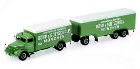 MAN  - 1954 green - 1:43 - Minichamps - 499070840 - mc499070840 | Toms Modelautos