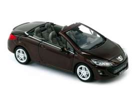 Peugeot  - 2009 black - 1:43 - Norev - 473811 - nor473811 | Toms Modelautos