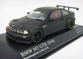 BMW  - 2001 matt black - 1:43 - Minichamps - 403012193 - mc403012193 | Toms Modelautos