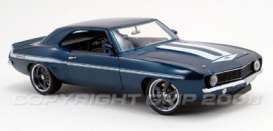 Chevrolet  - 1969 blue - 1:18 - Supercar Collectibles - super1800320 | Toms Modelautos