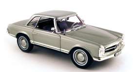 Mercedes Benz  - 1969 silver - 1:18 - Norev - 183519 - nor183519 | Toms Modelautos