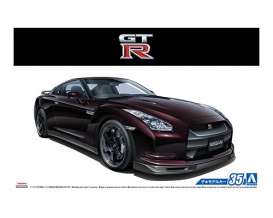 Nissan  - R35 GT-R V Spec 2009  - 1:24 - Aoshima - 06218 - abk06218 | Toms Modelautos