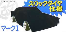 Wheels &amp; tires  - 1:24 - Aoshima - 138901 - abk138901 | Toms Modelautos