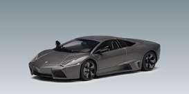 Lamborghini  - 2008 grey - 1:43 - AutoArt - 54596 - autoart54596 | Toms Modelautos