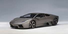 Lamborghini  - 2008 grey - 1:18 - AutoArt - 74591 - autoart74591 | Toms Modelautos