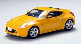 Nissan  - 2008 yellow - 1:43 - Ebbro - ebb44145 | Toms Modelautos