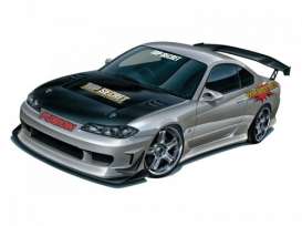 Nissan  - SILVIA S15 TOP SECRET  - 1:24 - Aoshima - 05874 - abk05874 | Toms Modelautos