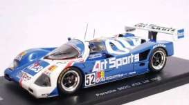 Porsche  - 1990 blue - 1:43 - Bizarre - spakbs046 | Toms Modelautos