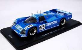 Porsche  - 1989 blue - 1:43 - Bizarre - spakbs026 | Toms Modelautos