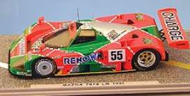 Mazda  - 1991 red/green - 1:43 - Bizarre - spamc9116 | Toms Modelautos