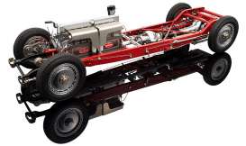 Bugatti  - 1930 red - 1:18 - Bauer - bauer002 | Toms Modelautos