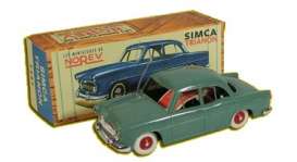 Simca  - 1954 green - 1:43 - Norev - 575000 - nor575000 | Toms Modelautos