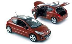 Peugeot  - 2009 red - 1:18 - Norev - 184820 - nor184820 | Toms Modelautos