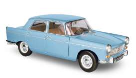 Peugeot  - 1965 blue - 1:18 - Norev - 184751 - nor184751 | Toms Modelautos