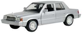 Plymouth  - Reliant 1983 silver - 1:24 - Motor Max - 73336s - mmax73336s | Toms Modelautos