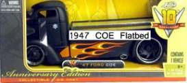 Coe  - 1947 primer black w/yellow flames - 1:24 - Jada Toys - 92348 - jada92348 | Toms Modelautos