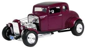 Ford - 1932 burgundy - 1:18 - Motor Max - 73172bg - mmax73172bg | Tom's Modelauto's Ford - 1932 burgundy - 1:18 - Motor Max - 73172bg - mmax73172bg | Tom's Modelauto's