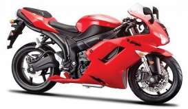 Kawasaki  - red - 1:12 - Maisto - 31155r - mai31155r | Toms Modelautos
