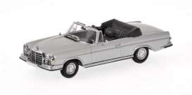 Mercedes Benz  - 1965 silver - 1:43 - Minichamps - 400038130 - mc400038130 | Toms Modelautos