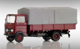 Mercedes Benz  - 1965 dark red - 1:43 - Premium Classixxs - premium12551 | Toms Modelautos