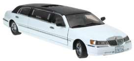 Lincoln  - 1999 white - 1:18 - SunStar - 1250 - sun1250 | Toms Modelautos