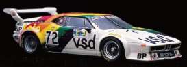 BMW  - 1981 white/rainbow - 1:43 - Minichamps - 430812572 - mc430812572 | Toms Modelautos