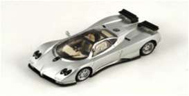 Pagani  - 2005 silver - 1:87 - Spark - S870052 - spaS870052 | Toms Modelautos