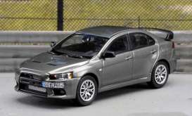 Mitsubishi  - dark grey - 1:43 - Kyosho - 3494nu - kyo3494nu | Toms Modelautos