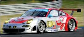 Porsche  - 2009 silver/red - 1:43 - Spark - S1956 - spaS1956 | Toms Modelautos