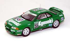 Nissan  - 1993 green - 1:43 - Ebbro - ebb44158 | Toms Modelautos
