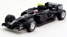 Honda  - 2007 black - 1:64 - Kyosho - 6551C - kyo6551C | Toms Modelautos