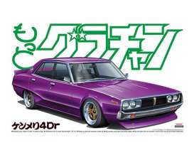 Nissan  - Skyline 4dr 2000 GT-X  - 1:24 - Aoshima - 04810 - abk04810 | Toms Modelautos