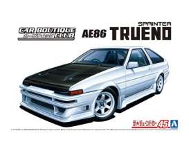Toyota  - AE86  1985  - 1:24 - Aoshima - 05863 - abk05863 | Toms Modelautos