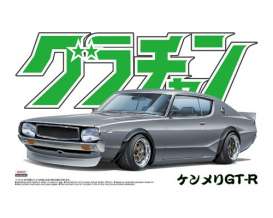 Nissan  - Skyline HT 2000GT-R  - 1:24 - Aoshima - 04276 - abk04276 | Toms Modelautos