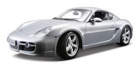 Porsche - Cayman S 2004 silver - 1:18 - Maisto - 31122s - mai31122s | Tom's Modelauto's Porsche - Cayman S 2004 silver - 1:18 - Maisto - 31122s - mai31122s | Tom's Modelauto's