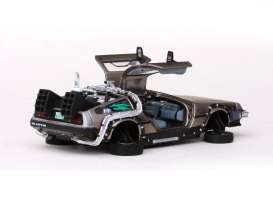 Delorean  - stainless steel - 1:43 - Vitesse SunStar - 24015 - vss24015 | Toms Modelautos