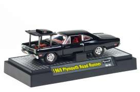 Plymouth  - 1969 black - 1:64 - M2 Machines - 31600-3-04bk - M2-31600-3-04bk | Toms Modelautos