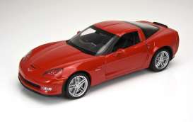 Chevrolet  - 2007 red - 1:24 - Welly - 22504r - welly22504r | Toms Modelautos