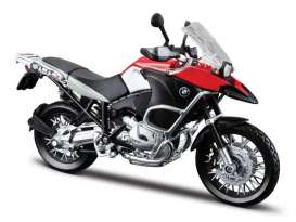 BMW  - red/silver - 1:12 - Maisto - 07123RS - mai07123RS | Toms Modelautos