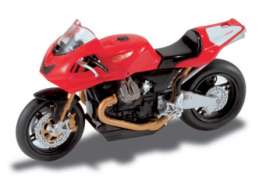 Moto Guzzi  - red - 1:24 - Starline Models - slm990196 | Toms Modelautos
