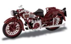 Moto Guzzi  - red - 1:24 - Starline Models - slm990318 | Toms Modelautos
