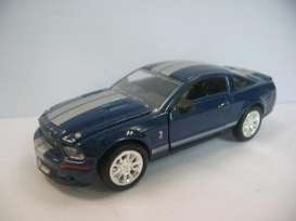 Shelby  - 2008 blue/silver - 1:64 - Shelby Collectibles - shelby8500KR6403 | Toms Modelautos