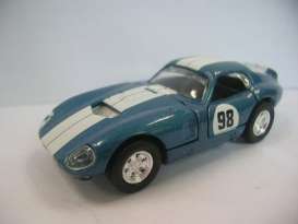Shelby  - 1965 blue/white - 1:64 - Shelby Collectibles - shelby2896401 | Toms Modelautos